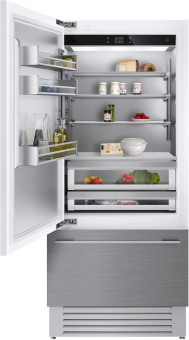 Встраиваемый холодильник с морозилкой V-Zug CombiCooler V6000 Supreme левая навеска дверцы