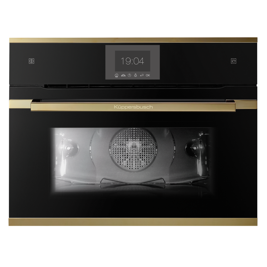 Компактный духовой шкаф с паром Kuppersbusch CBD 6550.0 S4 Gold